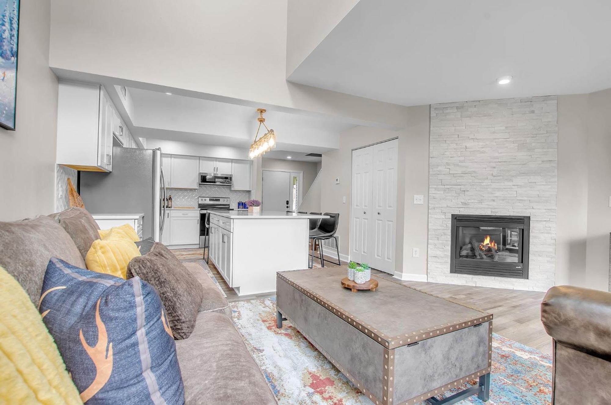 Family Townhouse With Fireplace Ellicottville Ngoại thất bức ảnh