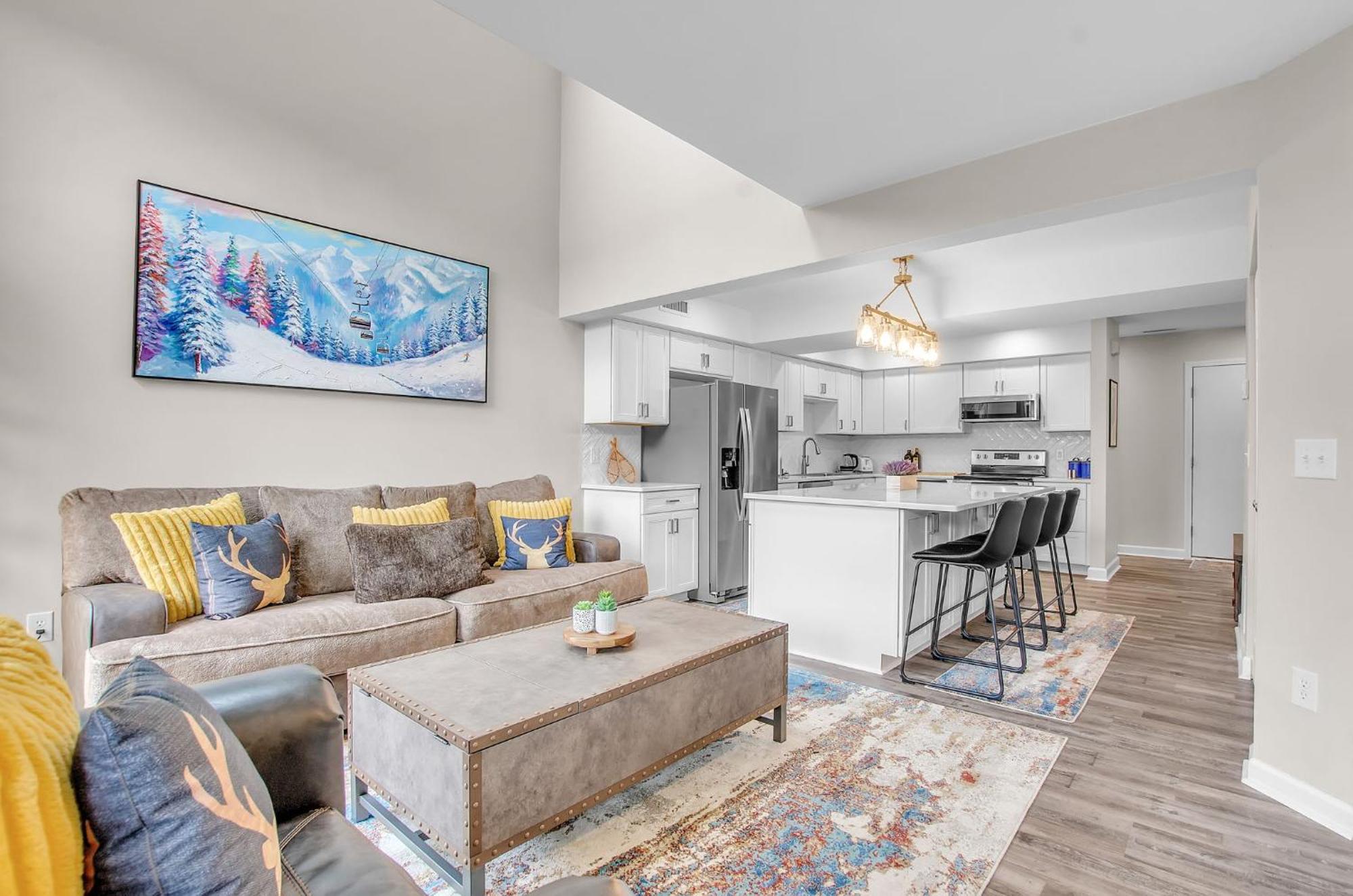 Family Townhouse With Fireplace Ellicottville Ngoại thất bức ảnh