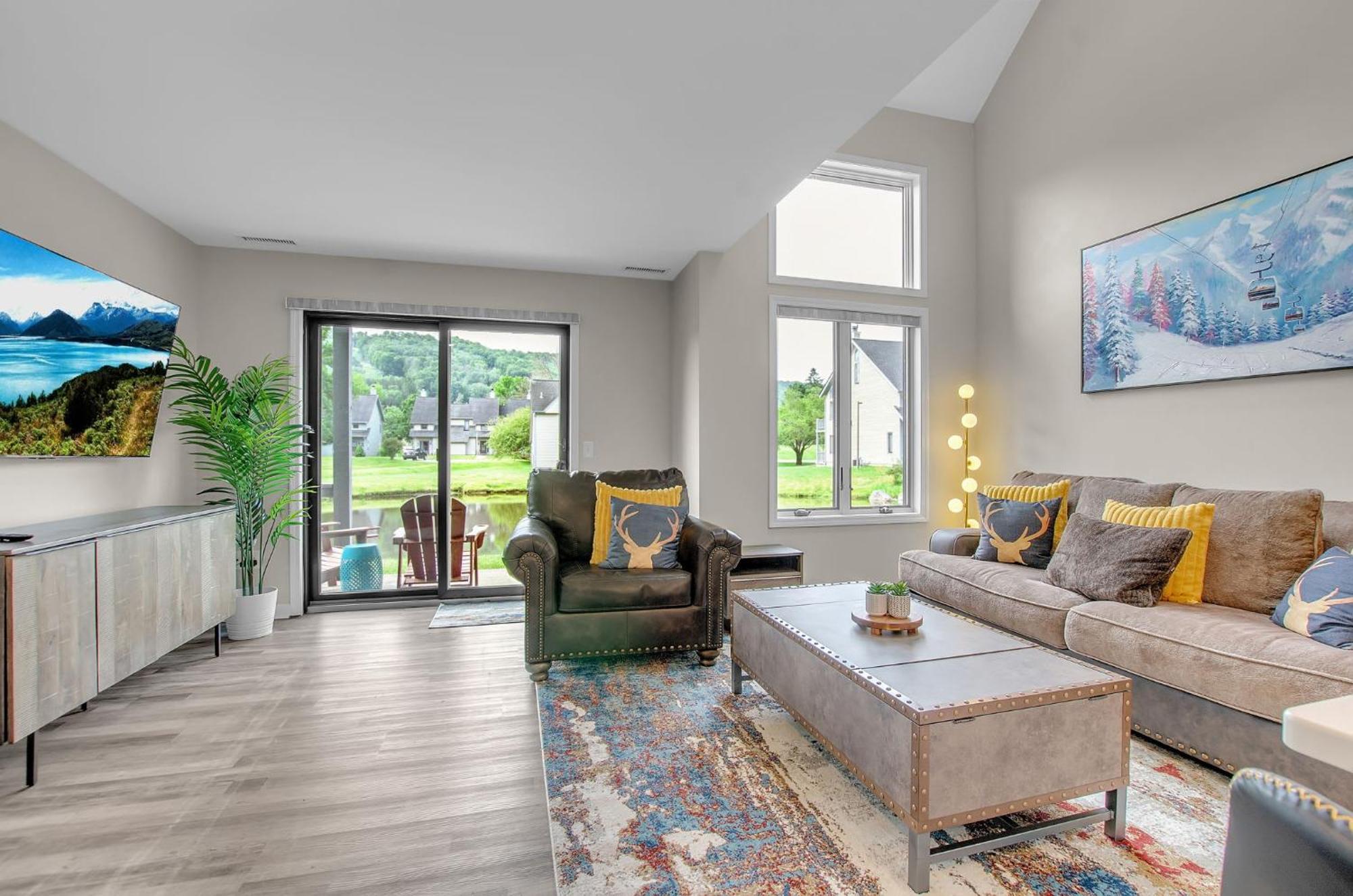 Family Townhouse With Fireplace Ellicottville Ngoại thất bức ảnh