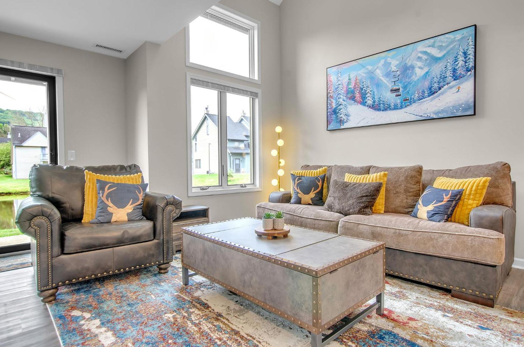 Family Townhouse With Fireplace Ellicottville Ngoại thất bức ảnh